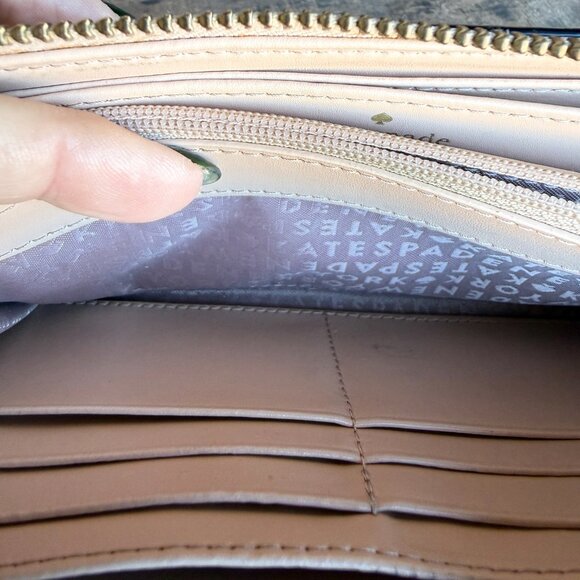 NWOT Kate Spade Zip Wallet - Devin Zip Around - Retired Cactus Design - Picture 5 of 8